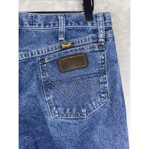 Wrangler Jeans 13MGSHD George Straight Collection Men's 32x34 Blue Straight Leg